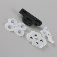 Coussinet en silicone conducteur transparent et souple pour manette, usage universel