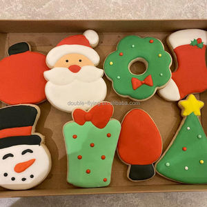 Noël Fondant Biscuit Cookie Cutter Modèle Pochoir Moule Outil Pour Royal Glaçage Cuisson Décoration - Product Image 5