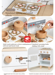 Giocattoli per Giochi di Ruolo, Set Cucina per Bambini con Frigorifero, Forno e <span class=keywords><strong>Lavatrice</strong></span> Simulati - Product Image 3