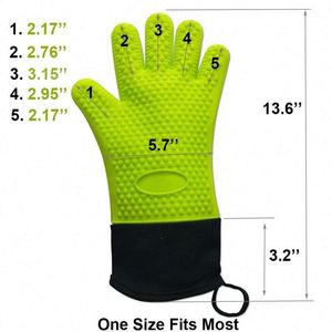 Gants de four en coton et silicone, résistants, pour la cuisine, personnalisables avec logo, style et couleur au choix - Product Image 5