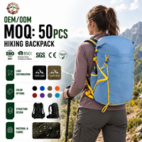 Sac à dos de randonnée personnalisé, multifonctionnel, imperméable, pour le sport et les voyages