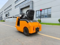 Tracteur de remorquage d'entrepôt, équipement de manutention, remorqueur électrique 2 tonnes 6 tonnes pour aéroport et gare