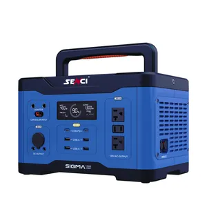 Professional Senci group 220V 1300w solar battery portable power station outdoor
