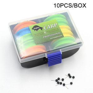 Accesorios de pesca de carpa, caja de cubo Chod Zig Rig + 10 bobinadoras EVA, equipo de caja de aparejos para pesca de carpa - Product Image 6