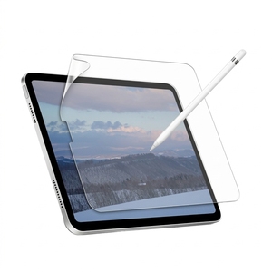 Protection d'écran effet papier pour <span class=keywords><strong>iPad</strong></span> <span class=keywords><strong>Pro</strong></span> <span class=keywords><strong>11</strong></span> 12.9 13 pouces, film protecteur mat anti-reflet texture papier pour écriture et dessin - Product Image 1