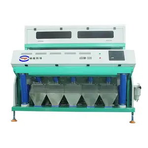 Classificador de cores de amêndoas multifuncional, máquina de processamento de amêndoas e algas para classificação