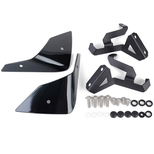 Racepro déflecteur de vent latéral de pare-brise pour Honda <span class=keywords><strong>CRF</strong></span> 1100L <span class=keywords><strong>CRF</strong></span> <span class=keywords><strong>1100</strong></span> L Africa Twin <span class=keywords><strong>Adventure</strong></span> Sports CRF1100L 2020-202 - Product Image 6