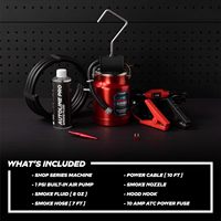 AutoLine Pro Shop Series Plus, Máquina de Humo Automotriz, Herramienta de Diagnóstico para Excavadoras, Escáner de Diagnóstico para Automóviles