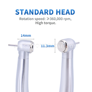 Jingnuo GTQ-PL3P-C <span class=keywords><strong>Handpiece</strong></span> Bedah Elektrik Dental Turbine Tombol Tekan dengan Bantalan Keramik LED Bersertifikasi CE Kelas II Garansi 1 Tahun - Product Image 5