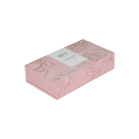 Boîte magnétique de luxe personnalisée pour parfum et cosmétiques, en carton, avec rabat magnétique, pour pinceaux de maquillage