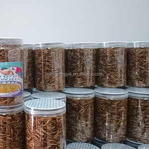 يرقات اليرقات البرية (BSF) المجففة العضوية - مكمل غذائي مغذي للحيوانات الأليفة الصغيرة - Product Image 4