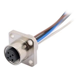 Сигнальные разъемы с проводами IP67 водонепроницаемые 2 3 4 5 6 8 12 16 17 19 Pins A B D X кодирующие разъемы - Product Image 5