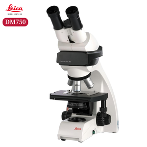 <strong>Leica</strong> DM750 Binocular <strong>Microscope</strong> With Original <strong>Leica</strong> I5 Imaging System 1MP Manual Focus LED Illumination - Product Image 1
