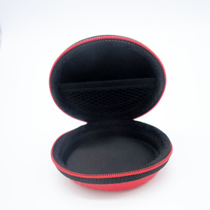 Vendita calda Custom protezione dell'udito Storage Eva con cerniera rotonda piccola custodia per l'elettronica - Product Image 4