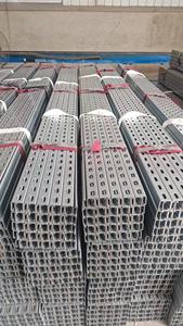 ระบบรองรับยูนิสตรัท โครงเหล็กคาร์บอนชุบสังกะสี รางเหล็กแบบ C  ขายึดรางแบบ C - Product Image 5