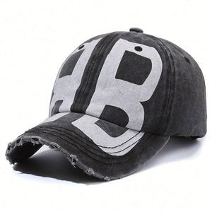 Gorras de Béisbol Personalizadas al por Mayor con Logotipo Impreso, Gorras de Algodón sin Estructura, Estilo Clásico, con Borde Desgastado, Lavadas, Personalizables - Product Image 1