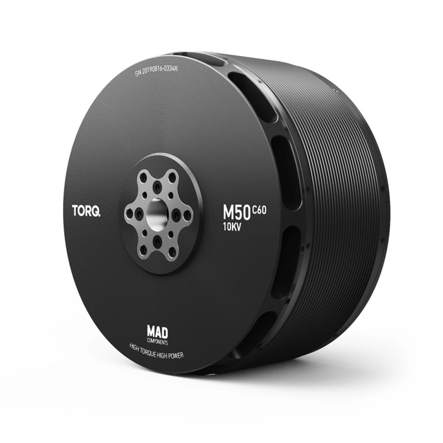 MAD M50C60 PRO IPE Manned Flying Car Big Drone Motor Manned UAVs and EVTOL Platforms Peak Thrust: up to 123 Kgf