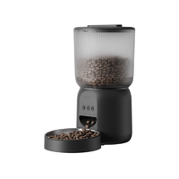 Comedero Inteligente para Mascotas de Acero Inoxidable de 4L - Grabación de Voz, Cámara de 480P, Versiones con WiFi/Botón