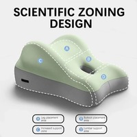 Oreiller multifonctionnel confortable en mousse à mémoire de forme pour position couchée, soulageant les douleurs dorsales, pour le dropshipping et la logistique Shopify 2026