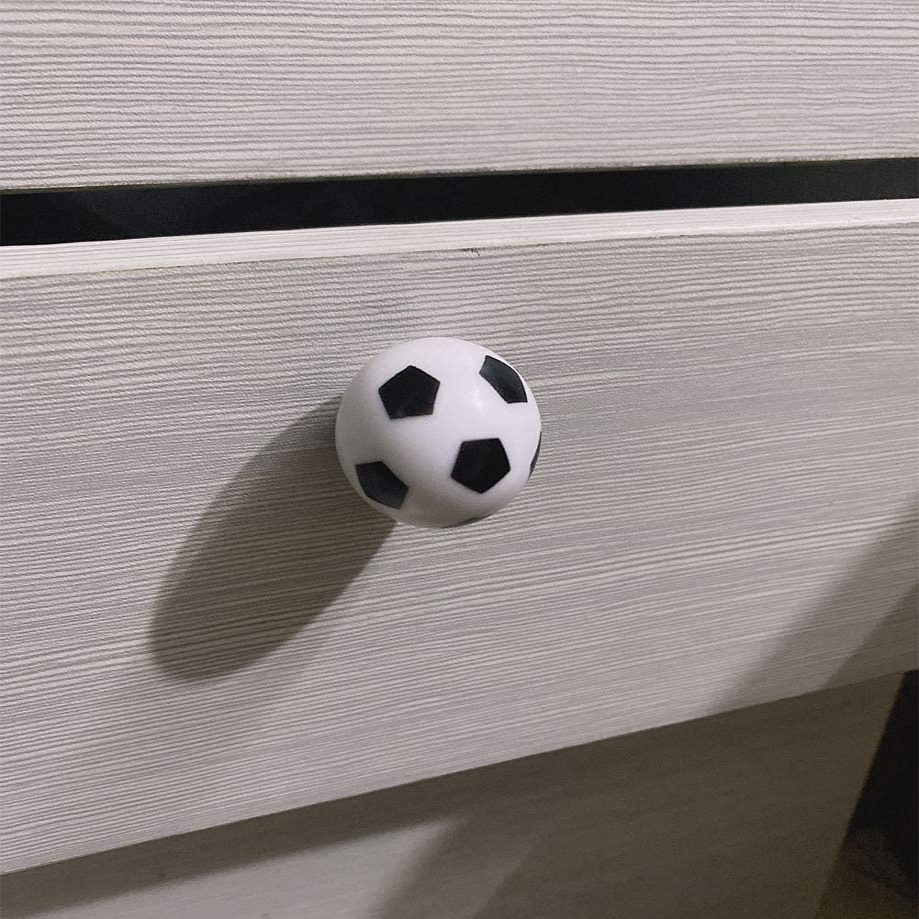 Creative handle Soccer Football Tennis Baseball Golf Basketball Ball Sport Cabinet Kitchen Home Decor Drawer Door Knobs