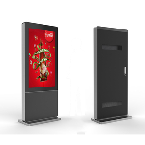 Pantalla impermeable OEM de pie Panel de publicidad al aire libre Señalización digital Pantalla táctil Lcd Ip65 Tótem de alto brillo - Product Image 6