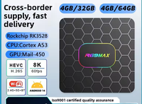 TV Box Android 14 con Imagen Nítida, 4K UHD HDR10+, WiFi 6, Versión Global, Stream Box