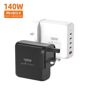 Di alta qualità 140W 100W caricatore Super veloce GaN 20W 45W Cargador 4 a1c tipo C caricabatterie rapido 120W ricarica telefono per Xiaomi - Product Image 2