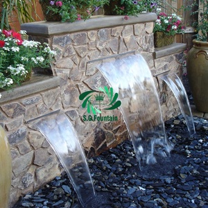 Directo de fábrica de alta calidad cortina diseño <span class=keywords><strong>cascada</strong></span> fuente de alimentación con gran precio - Product Image 3