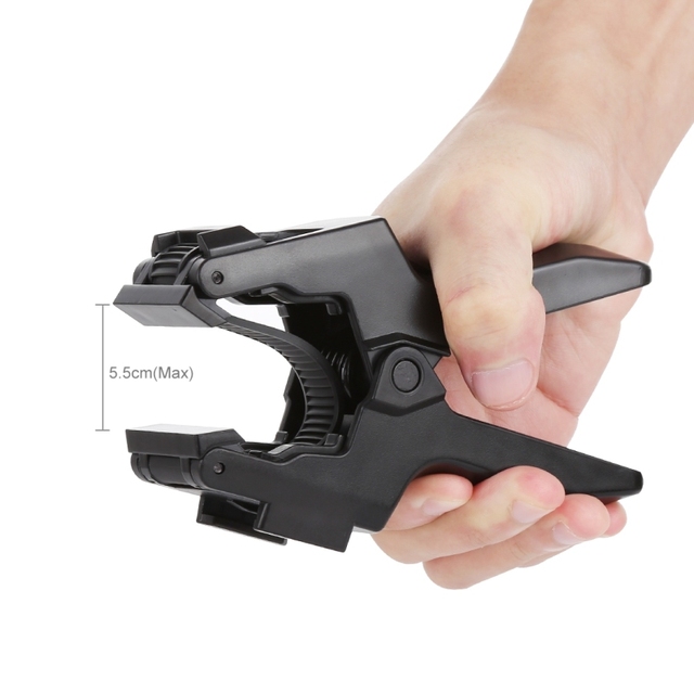 Factory Direct Wholesale Camera Flexible Gooseneck Jaws Flex Clamp Clip Mount for Go Pro