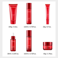 AESTHTANY Kit de Cuidado Facial Coreano de Marca Privada con Granada Roja, Vitamina C y Niacinamida, Suero Facial y Crema para Ojos