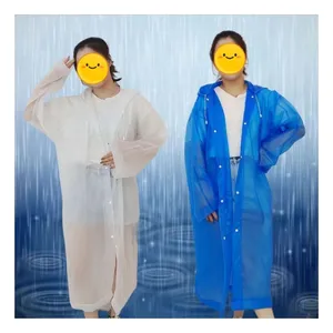 Wholesale Disposable Waterproof Adult Raincoats Cheap Hot PE Poncho for Men Women Emergency Poncho for Travel