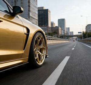 Rines de Aleación Forjados de <span class=keywords><strong>5</strong></span> Radios en Color Dorado de 18, 19 y 20 Pulgadas 5x114.3 para Autos <span class=keywords><strong>BMW</strong></span>, BENZ, TESLA, con Cubos de Rueda OEM ODM - Product Image 5