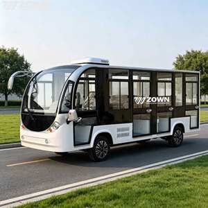 รถบัสไฟฟ้าเที่ยวชมเมือง ZOWN 48V 5kW แบบเปิดประทุน สำหรับบริการรับส่ง 8-23 ที่นั่ง สีตามสั่ง ใช้เวลาในการชาร์จ 8-10 ชั่วโมง เหมาะสำหรับการใช้งานในเมือง - Product Image 1