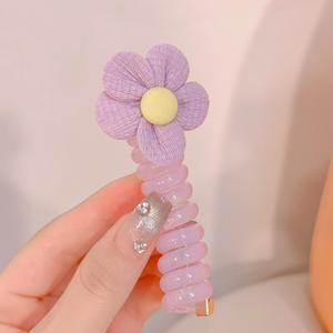 الأكثر مبيعًا ربطات شعر ملونة للفتيات بدون حلقة شعر عالية المرونة حبل رأس - Product Image 5