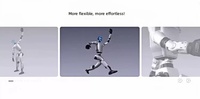 Nouveau robot humanoïde industriel UBTECH Walker S2 G1, 132x450x200, 52DOF, charge utile de 35 kg, certifié CE ISO, pour utilisation en hôtel/livraison de repas/lobby