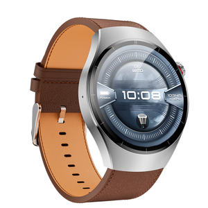 Montre connectée EDS SK45Pro avec bracelet marron, écran couleur HD de 1,53 pouces, lampe torche puissante, suivi de la santé, appels Bluetooth - Product Image 3