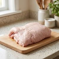 Approvisionnement stable de graisse de queue de mouton halal fraîchement congelée IQF, graisse de queue d'agneau comestible pour l'industrie alimentaire