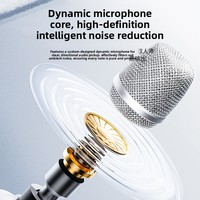 Sistem Mikrofon Speaker All-in-One Baterai 2000-4000mAh Respon Frekuensi 20Hz-20KHz untuk Karaoke Rumah dan Penggunaan TV Profesional
