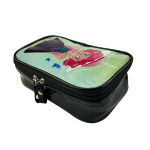 Bolsa de Cosméticos Portátil para Mujer, Estuche de Viaje con Cierre de PVC y Diseño con Figuras, para Uso Diario - Product Image 4