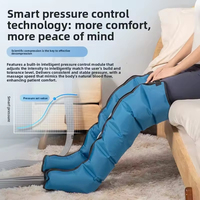 Masseur pour les pieds et les jambes à compression d'air à 6 chambres, taille réglable, contrôle du temps, AS ALL STAR CE
