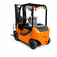 Chariot élévateur électrique 2,5 tonnes avec chargeur rapide 100A en option, batterie lithium 200A, mât duplex 3m, pneus pleins, capacité 2500kg