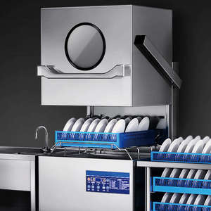 <span class=keywords><strong>Lave</strong></span>-<span class=keywords><strong>vaisselle</strong></span> commercial entièrement automatique en acier inoxydable, capacité 16 couverts, classe énergétique A, pour hôtels et restaurants - Product Image 1