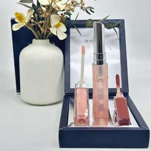 Commerce transfrontalier Best-seller Boîte de rouge à lèvres, Ensemble de trois pièces de soin des lèvres, Rouge à lèvres à changement de couleur 001, Toner pour les lèvres 001 - Product Image 4