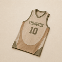 Maillot de basketball respirant personnalisé en gros – Uniforme d'entraînement minimaliste haute performance Future Core