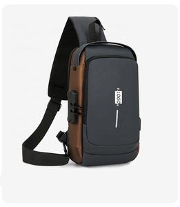 Tas Dada Anti Air Model Terbaru dengan USB, Tas Selempang Pria, Tas Crossbody Pria - Product Image 1