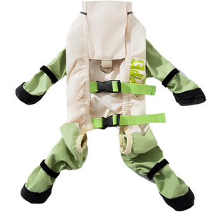 Reflective Waterproof Pet Overall Anti-Dust Oxford Cloth Coat for Dogs & <b>Cats</b> Outdoor Use - Product Image 3