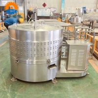 Machine à épiler les sabots de bovins, équipement d'épilation des pieds de vaches pour abattoir, acier inoxydable 304, 30 kg/lot, usage intensif, CE