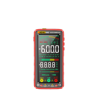 Multimètre numérique professionnel rechargeable ANENG 681, testeur de tension et de courant AC/DC sans contact avec écran LCD