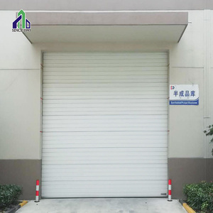 Factory Direct 40mm Thick Windproof Workshop Sliding <strong>Door</strong> Electric Lifting Rolling <strong>Back</strong> Industrial Overhead Sectional <strong>Door</strong> - Product Image 5