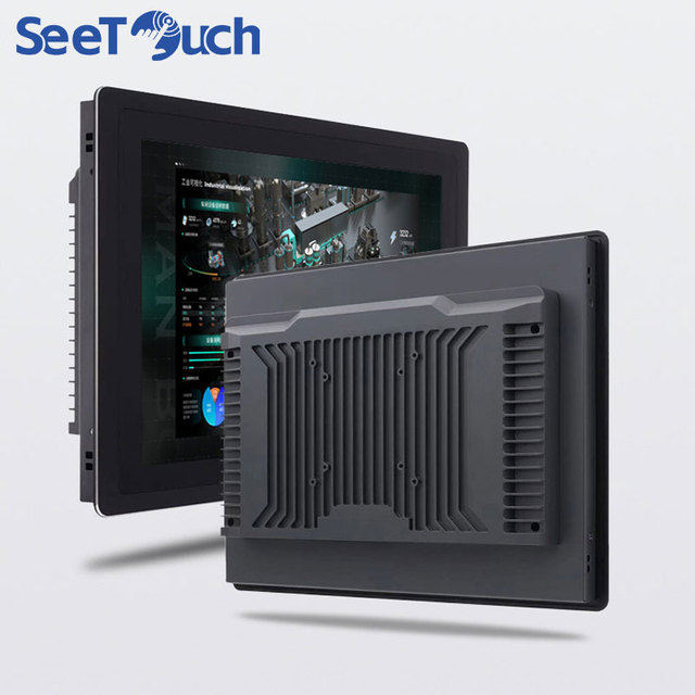 Narrow Bezel 21.5 27 32 43 Inch Monitor Full hd Resolution Capacitive Touch Screen Pc Interact All in One Panel for Industrial